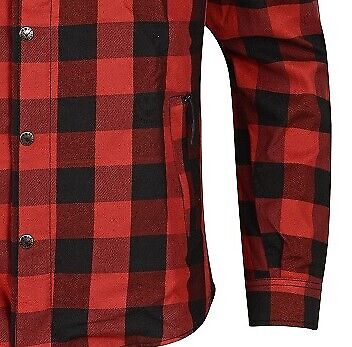 motorcycle checkered shirt backside