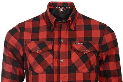 motorcycle checkered shirt top