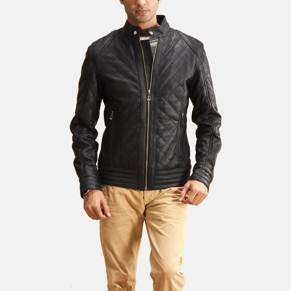 Men leather jacket premium style