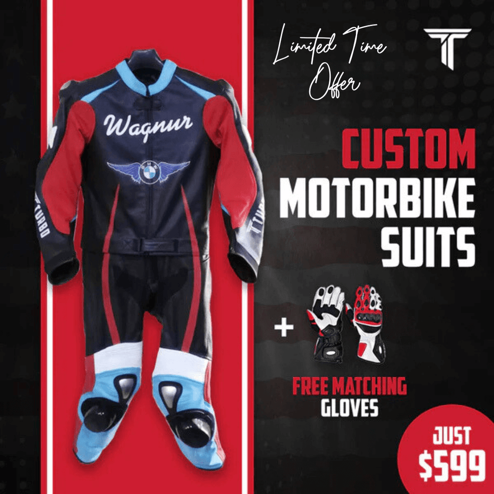 Shop Custom Motorcycle Race Suits: Leather & Moto Riding Gear โ Turbo ...