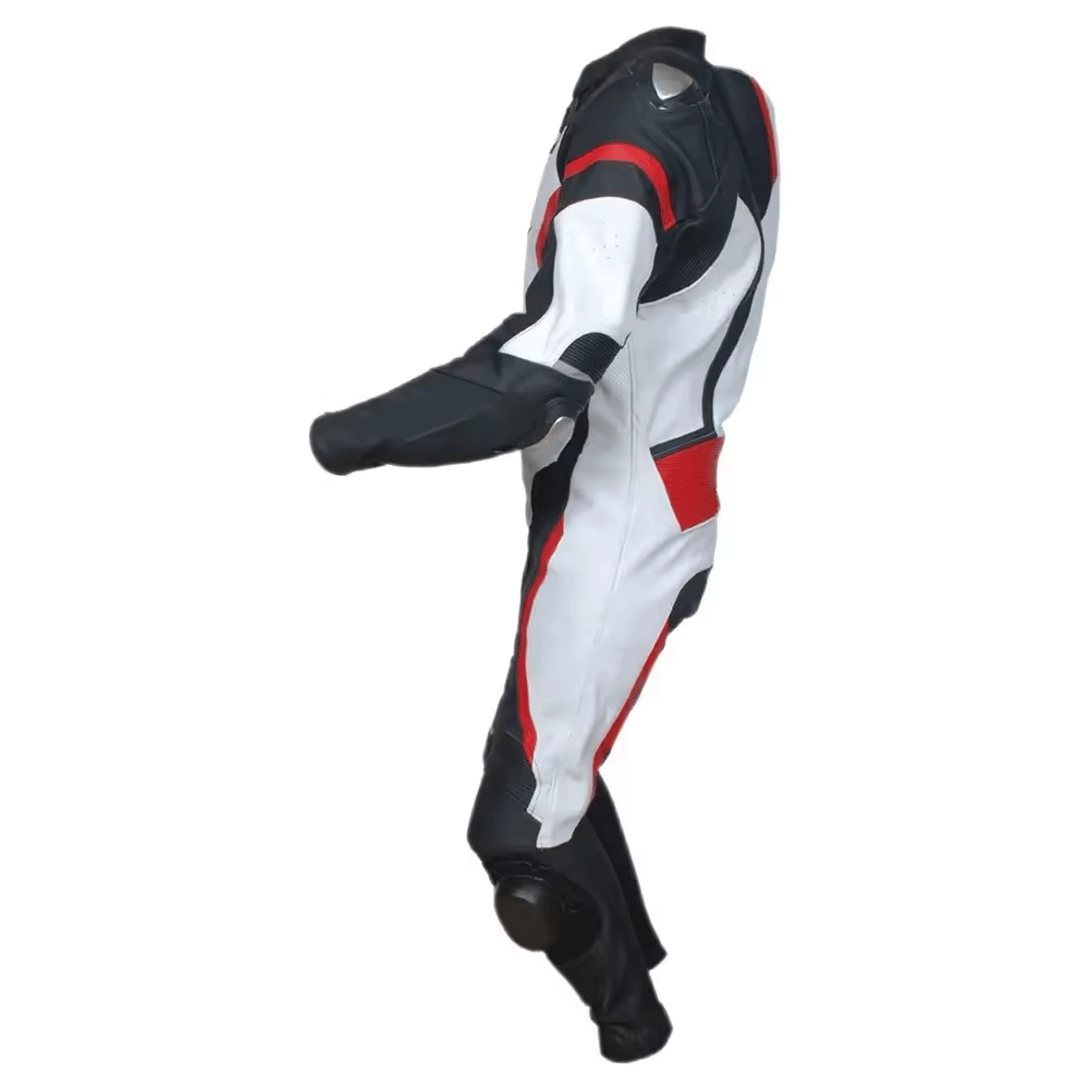 Motorcycle leather suit rider clothing