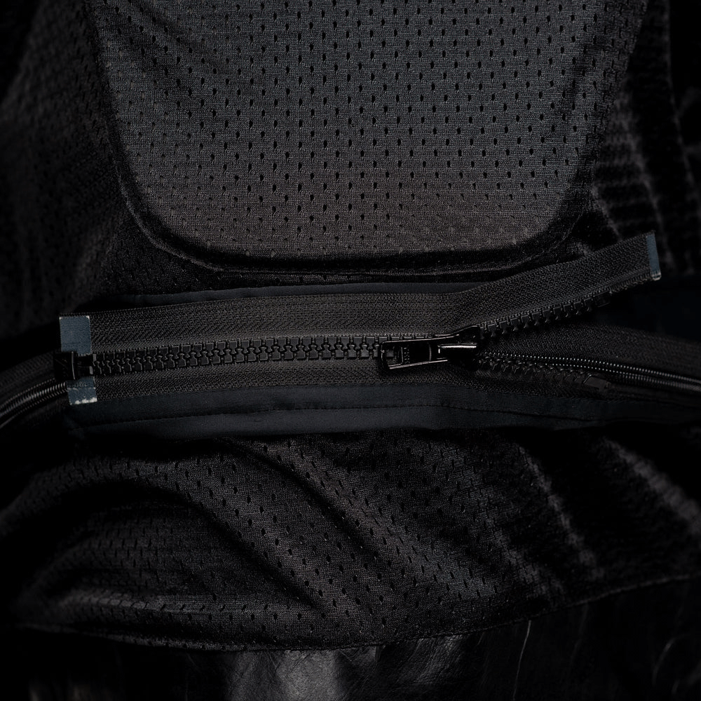 Zipper motorcycle jacket